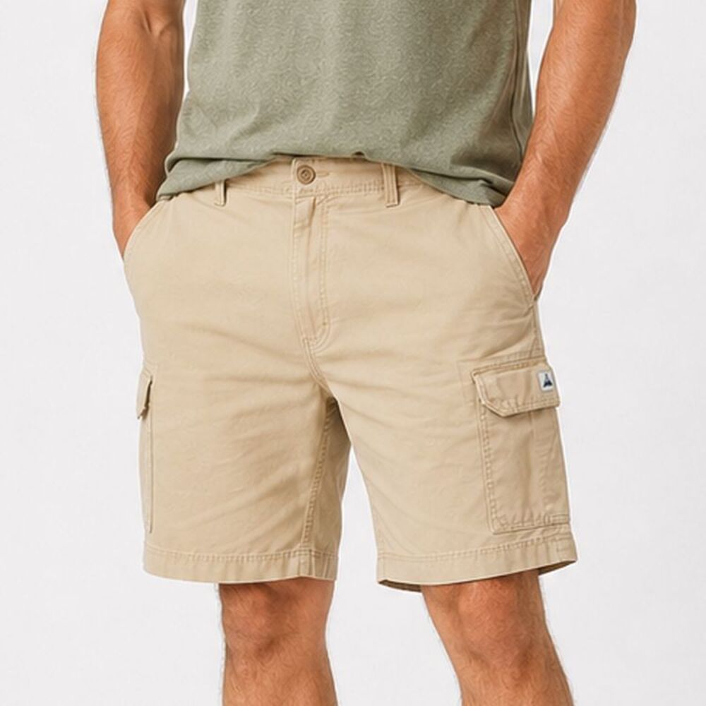 Wrangler Rugged Wear Cargo Shorts Men’s Sz 50 Khaki Beige Utility Outdoor Hiking